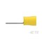 Te Connectivity Fork Terminal, #8 Stud Size, 10 AWG, 300 V, Nylon Insulated, Yellow 325197 - alternate 5
